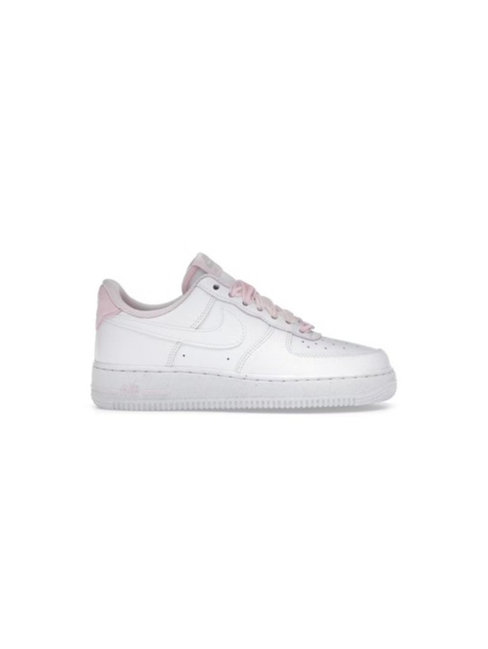 Size 5.5 Nike Air Force 1 Low Pink Velvet Laces (Women's)